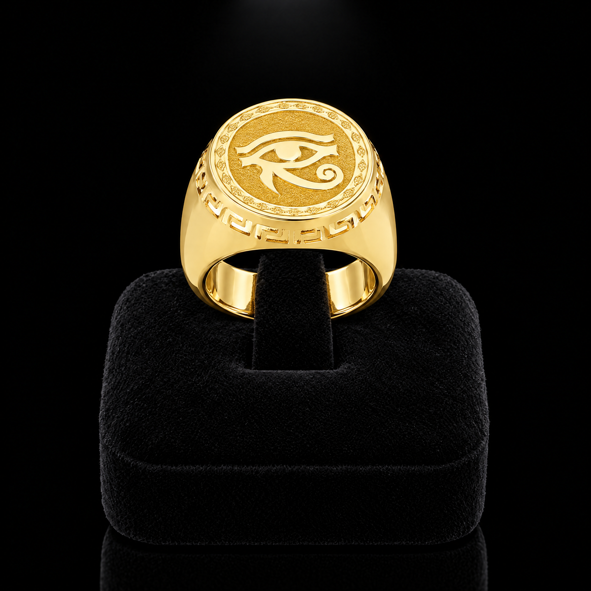 Chevalière Horus Or 18K